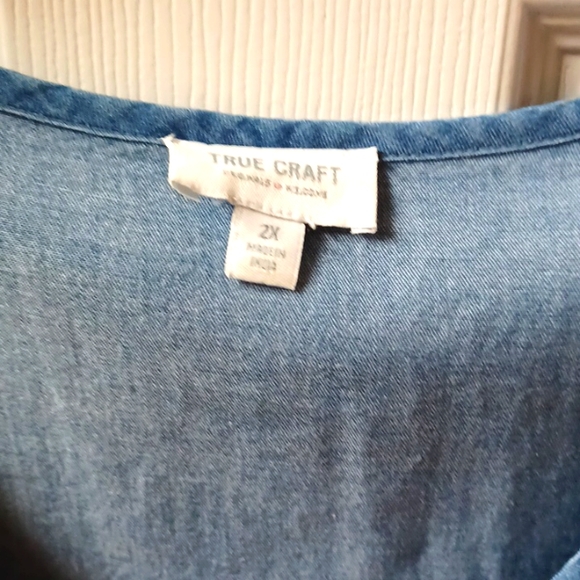 True Craft Chambray Tunic/Dress - Picture 3 of 6